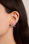 Heliophilia Silver Pendientes de Plata con Recubrimiento de Laca
